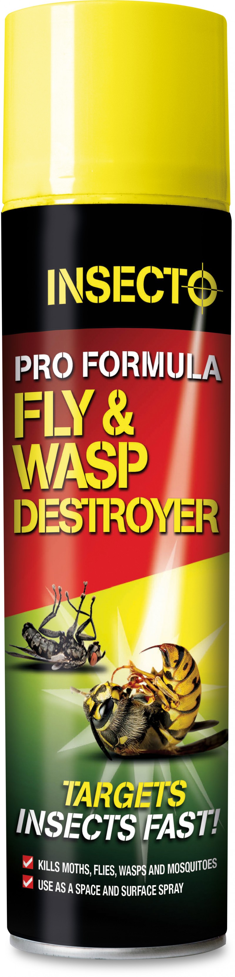 Insecto Pro Formula Fly & Wasp Destroyer 300ml Lodi UK